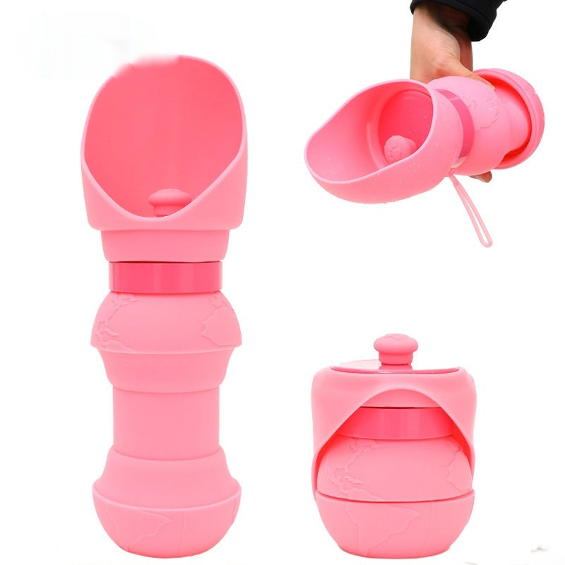 New Portable Silicone Folding Cups Pets dealsniper-net