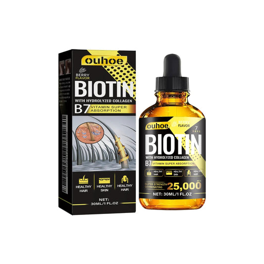 OUHOE Collagen B7 Vitamin Hair Oil Hair Strengthening