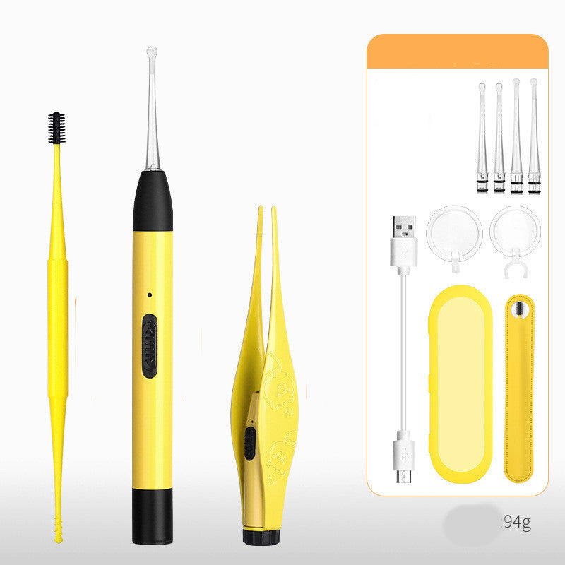 Glow Ear Spoon Set Stainless Steel Health DealSniper.net Charging 3piece set