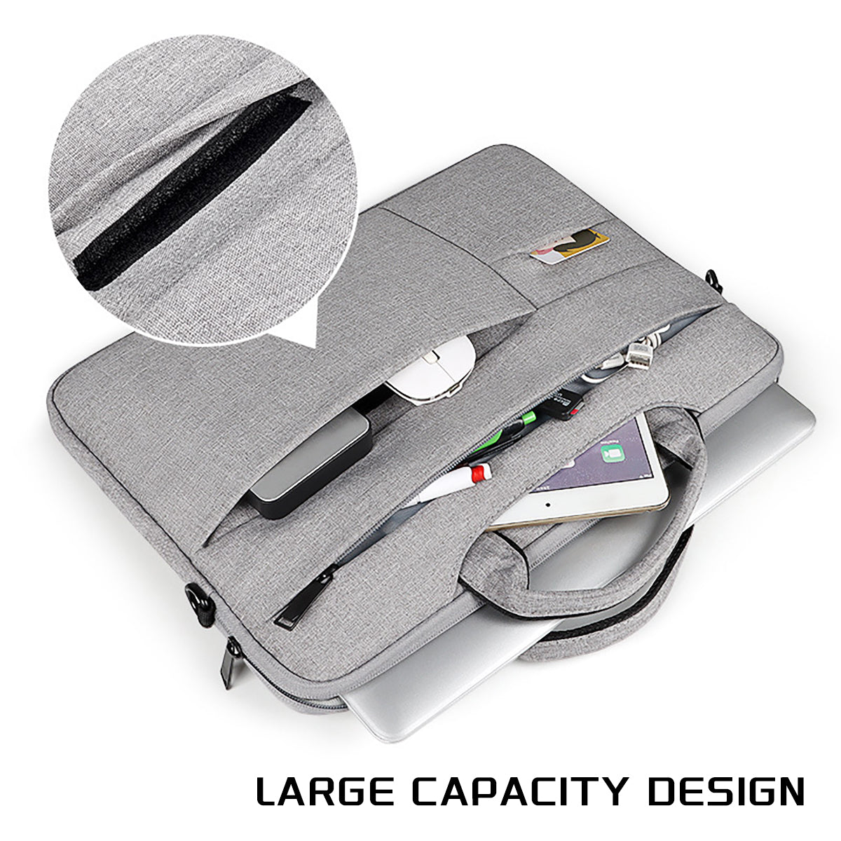 13-15.6 Inch Laptop Bag Shoulder Strap Electronics dealsniper-net