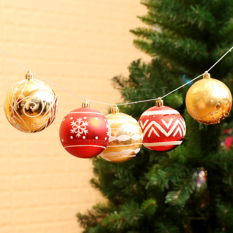 Christmas ball bright ball Christmas decorations Holidays dealsniper-net