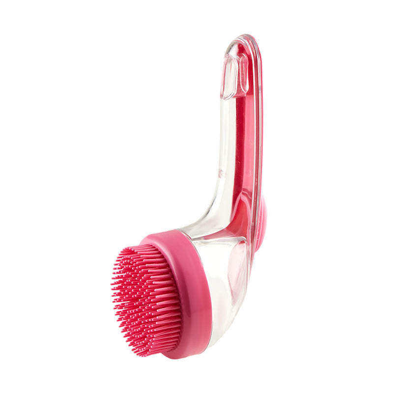 Dogs Cats Pets Brush Pet Bath Brush Cleaning Brushes Pets Gym From House Bath Brush Rose Red ZY71
