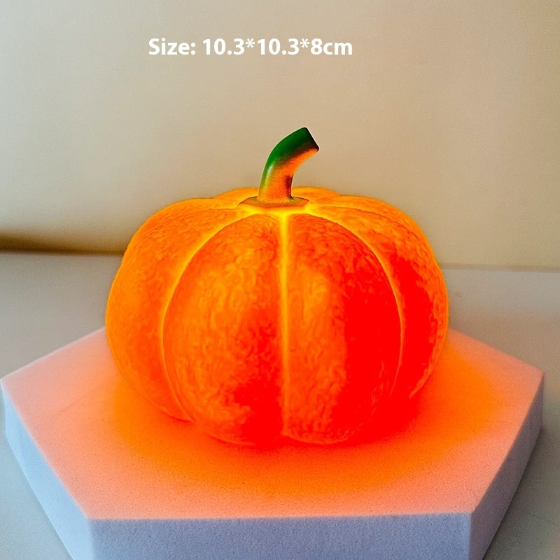 Pumpkin Halloween Decorative Night Light Bedroom Dormitory Holidays dealsniper-net Button Electronic