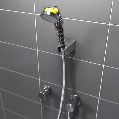 Bathroom Aroma Shower Head Vitamin C Lemon Scent Anion Shower Head Ai Recorder Gym From House
