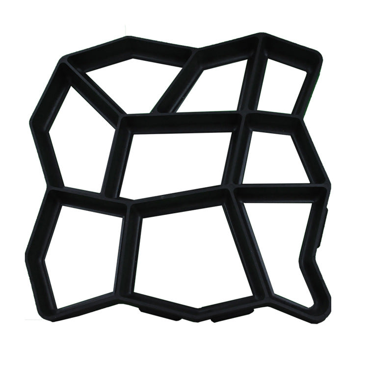 Ultralight diy garden paving mould hexagonal fancy mould Garden dealsniper-net 35x35 1pc