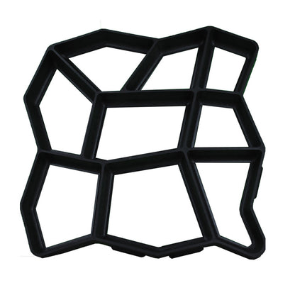 Ultralight diy garden paving mould hexagonal fancy mould Garden dealsniper-net 35x35 1pc