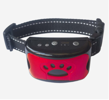 Rechargeable waterproof dog collar Pets DealSniper.net Red
