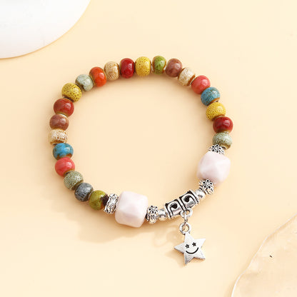 Cross-Border Retro Scenery Dezhou Ceramic Bracelet Jewelry Gym From House A 212 Ceramic bracelet high temperat
