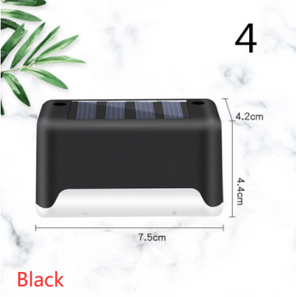 New Upgrade Waterproof LED Solar Fence Lamp Solar Deck Lights