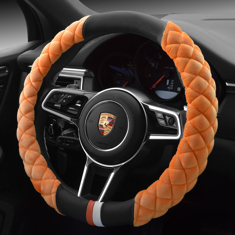 Universal Car Steering Wheel Cover Winter Decoration Cute