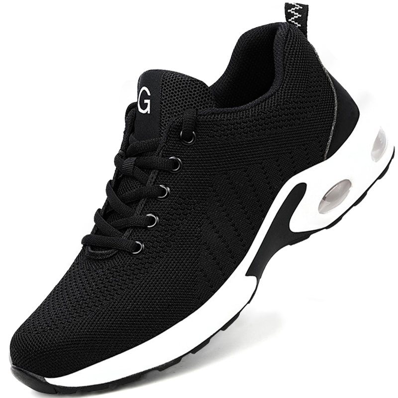 Breathable Lightweight Anti-smashing Safety Shoes Men DealSniper.net
