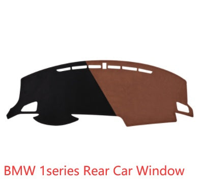Car Suede Dashboard Cover Center Console Sunshield Retrofitting Vehicle DealSniper.net BMW 1series Rear Car Window
