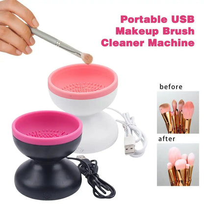 Automatic USB Cosmetic Brush Cleaner Tools