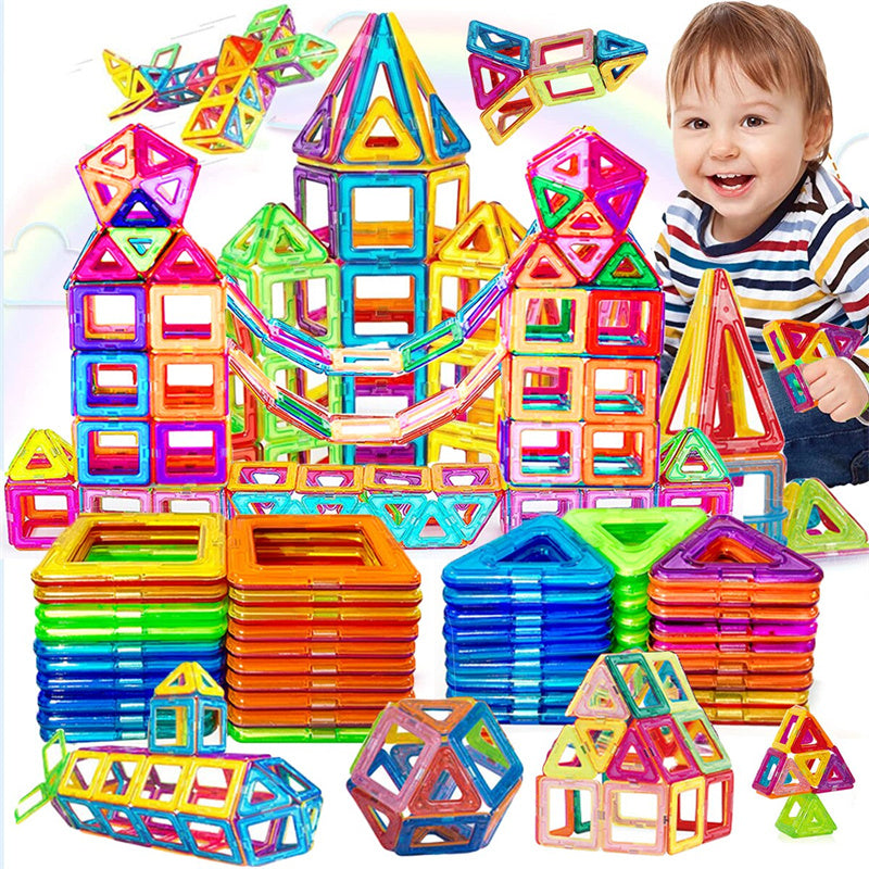 Magnetic Building Blocks DIY Magnets Toys For Kids Designer Construction Set Gifts For Children Toys Kids dealsniper-net