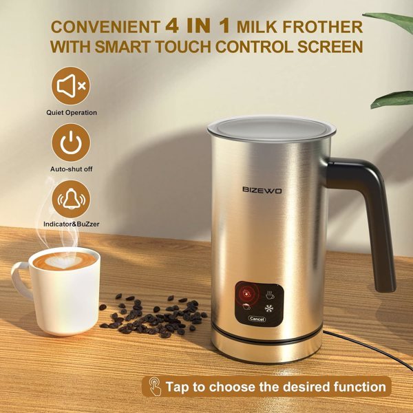 Milk Frother Machine Kitchen dealsniper-net