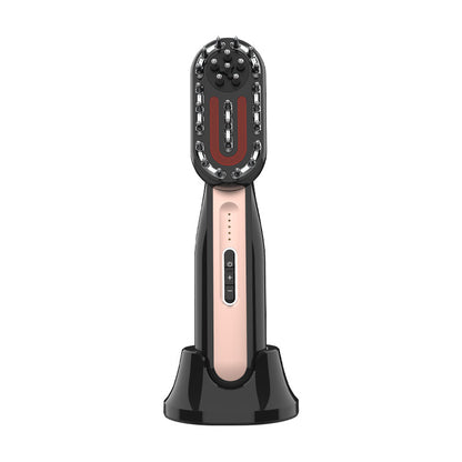 Hair Growth Comb Massage Comb EMS Micro Current Health dealsniper-net Black English Neutral