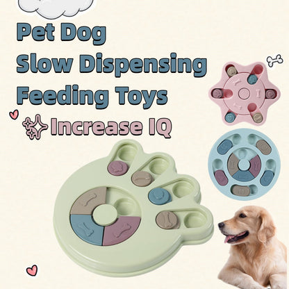 Dog Puzzle Toys Increase IQ Interactive Slow Dispensing Feeding Pets Gym From House