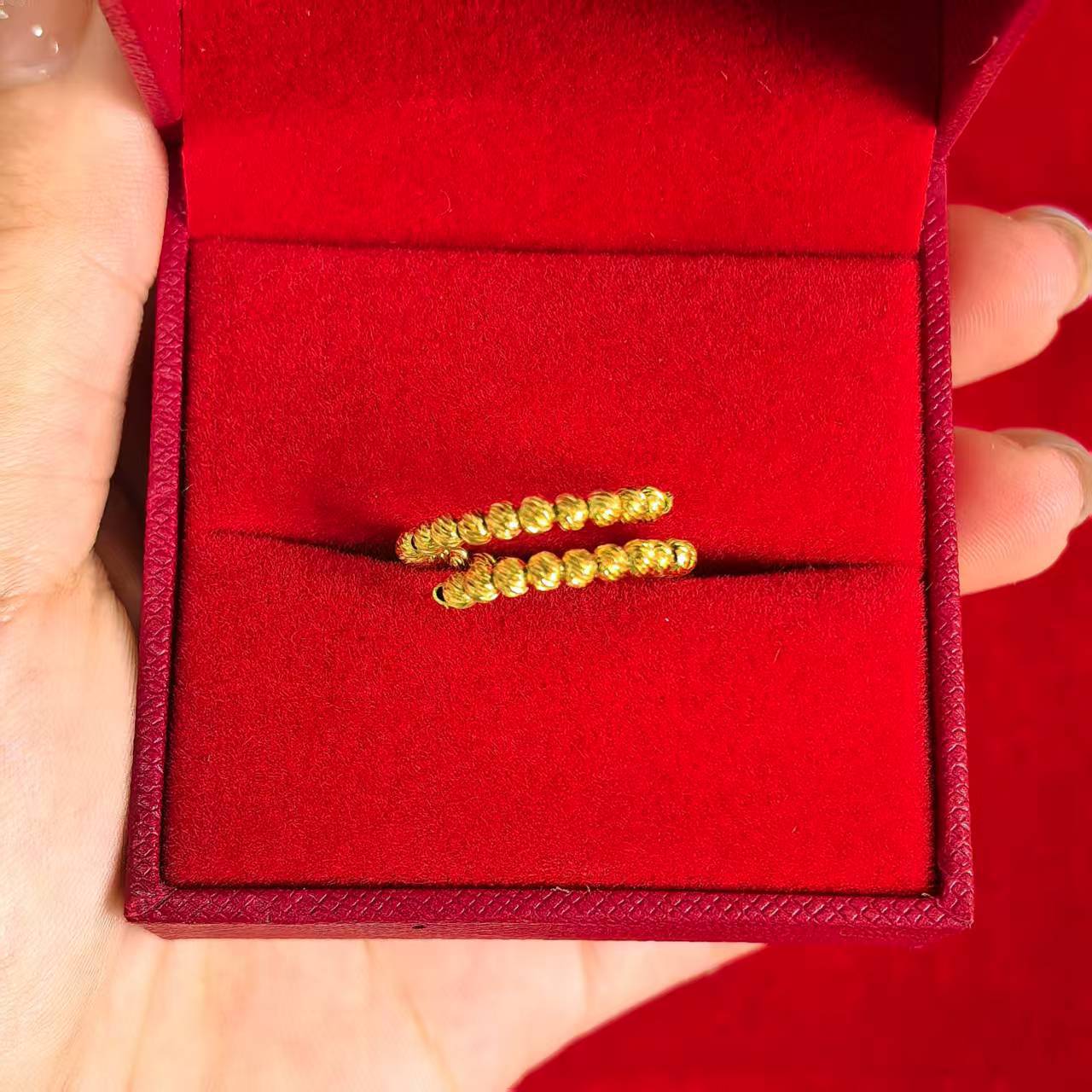New Arrival Women's Ring Vietnamese Gold Thin Circle Ring Jewelry Gym From House Style 2 1 PC