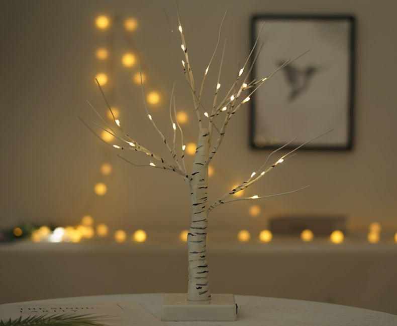 USB Birch Light Home Decor Gym From House
