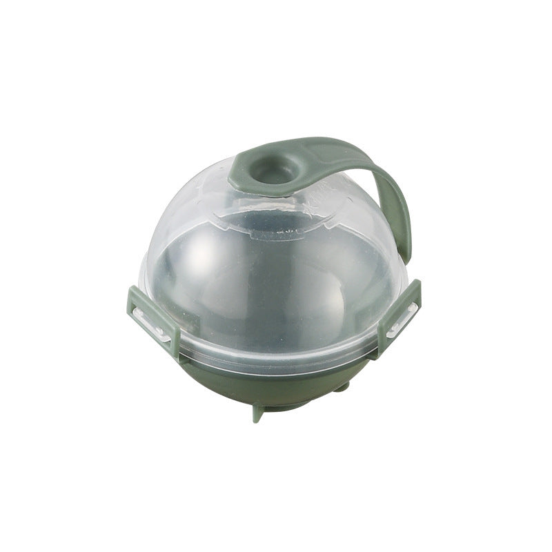 Whiskey Round PP Ice Hockey Mold Ice Maker Kitchen DealSniper.net Green