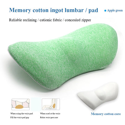 Lumbar Support Pillow For Side Sleepers Pregnancy Relieve Hip Health dealsniper-net Apple green