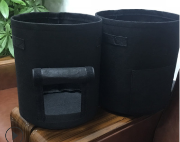 Breathable Potato Tomato Vegetable Plant Growth Bag Garden dealsniper-net Black Large