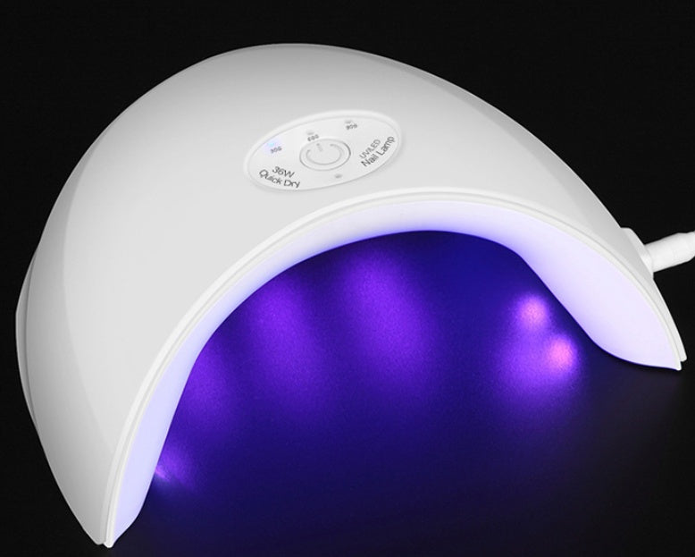 Nail phototherapy machine dryer Beauty dealsniper-net Pink Inductive USB