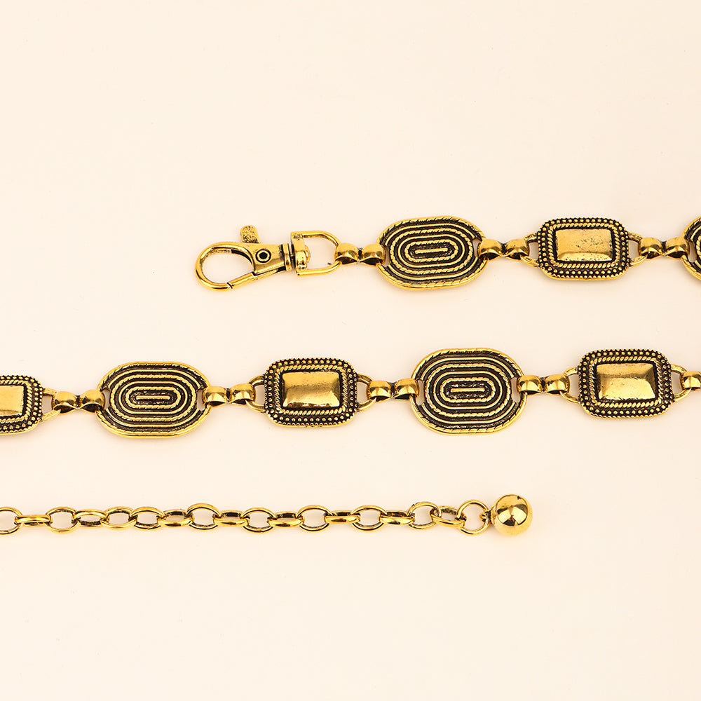 European And American Cross Border Waist Chain Ladies Boho Style Women Gym From House
