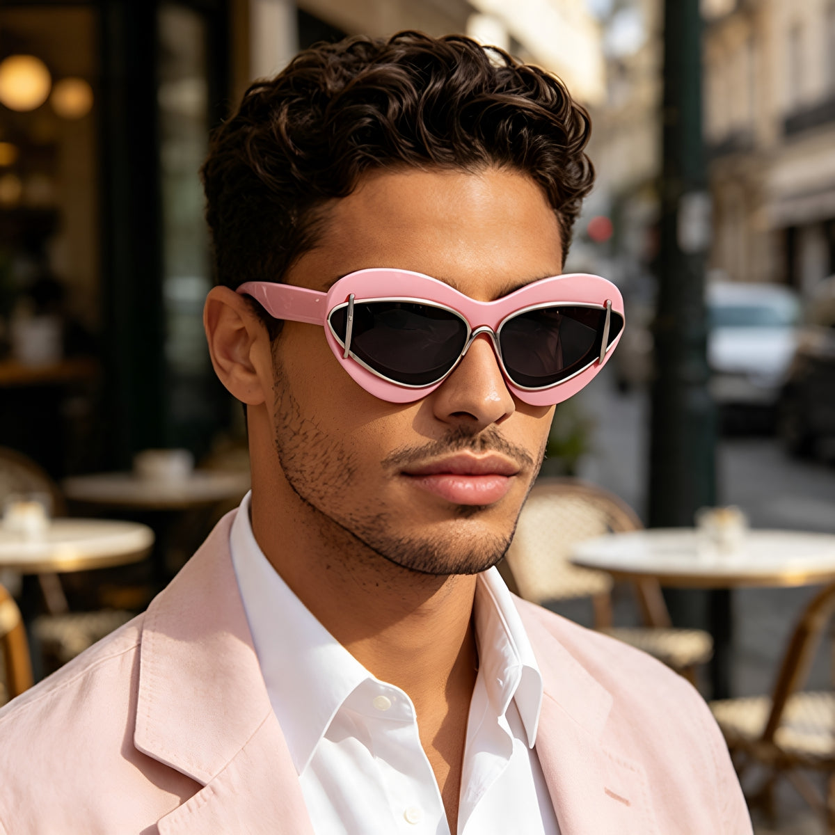 New European And American Fashion Cat-Eye Sunglasses Women Gym From House