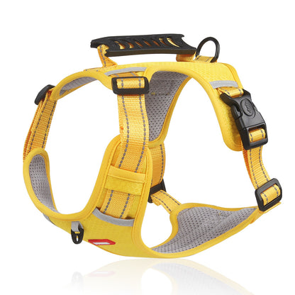 New Pet Chest Reflective Commuter Strap Pets Gym From House Yellow L