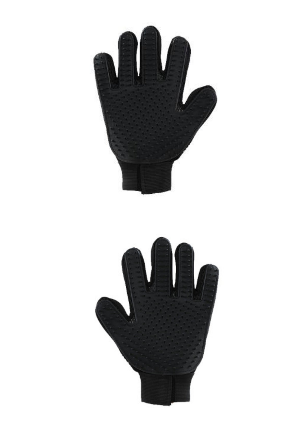 Pet Gloves Cat Petting Gloves Float Hair Cleaning Comb Pets DealSniper.net 1pair Black XKST