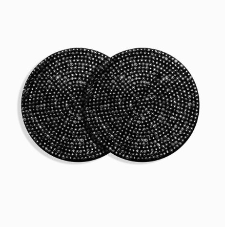 Bling Car Coasters For Cup Holder 2 Pack Universal Anti Slip