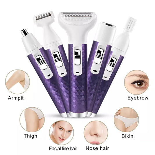 Portable Electric Razor For Women Body Nose Hair Trimmer Beauty dealsniper-net