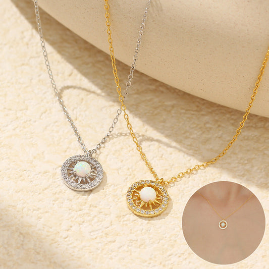 Fashion Jewelry Niche Moon And Sun Necklace Jewelry dealsniper-net