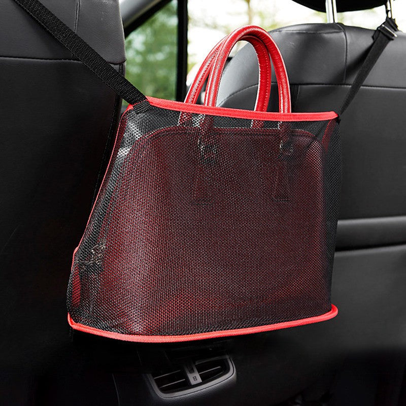 Car Net Pocket Handbag Holder Car Seat Storage Vehicle dealsniper-net