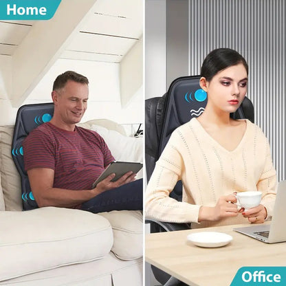 Massage Cushion With Heat 9 Modes Multi Position Body Relief Beauty dealsniper-net