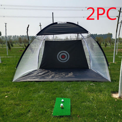 Golf Practice Net Tent Golf Hitting Cage Garden Grassland Practice Tent