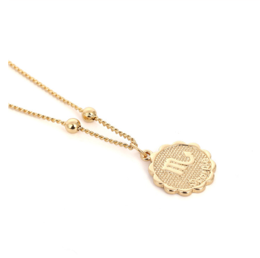 Constellation necklace Jewelry dealsniper-net Gold Scorpio