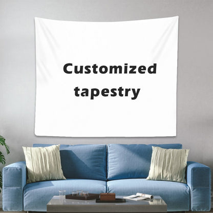 Personalized bohemian photo custom tapestry Home Decor DealSniper.net 100x150cm