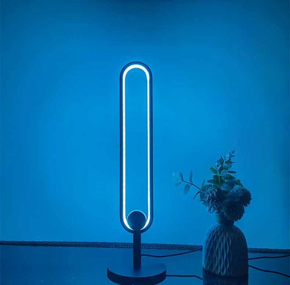 RGB Colorful Bedroom U-shaped Table Lamp Home Decor dealsniper-net