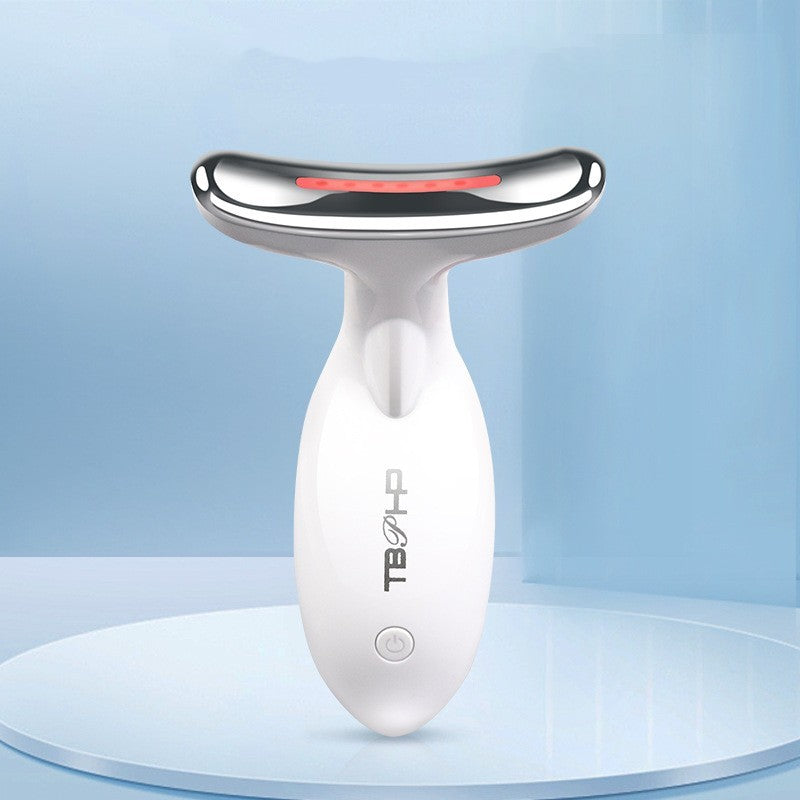 Neck Beauty Instrument Vibration Color Light Beauty dealsniper-net White Red Light Blue Light