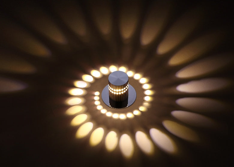 LED Wall Lights Modern Simple Spiral Wall Lamp