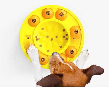 Train Pet Supply Turntable To Automatically Leak Food Pets Gym From House