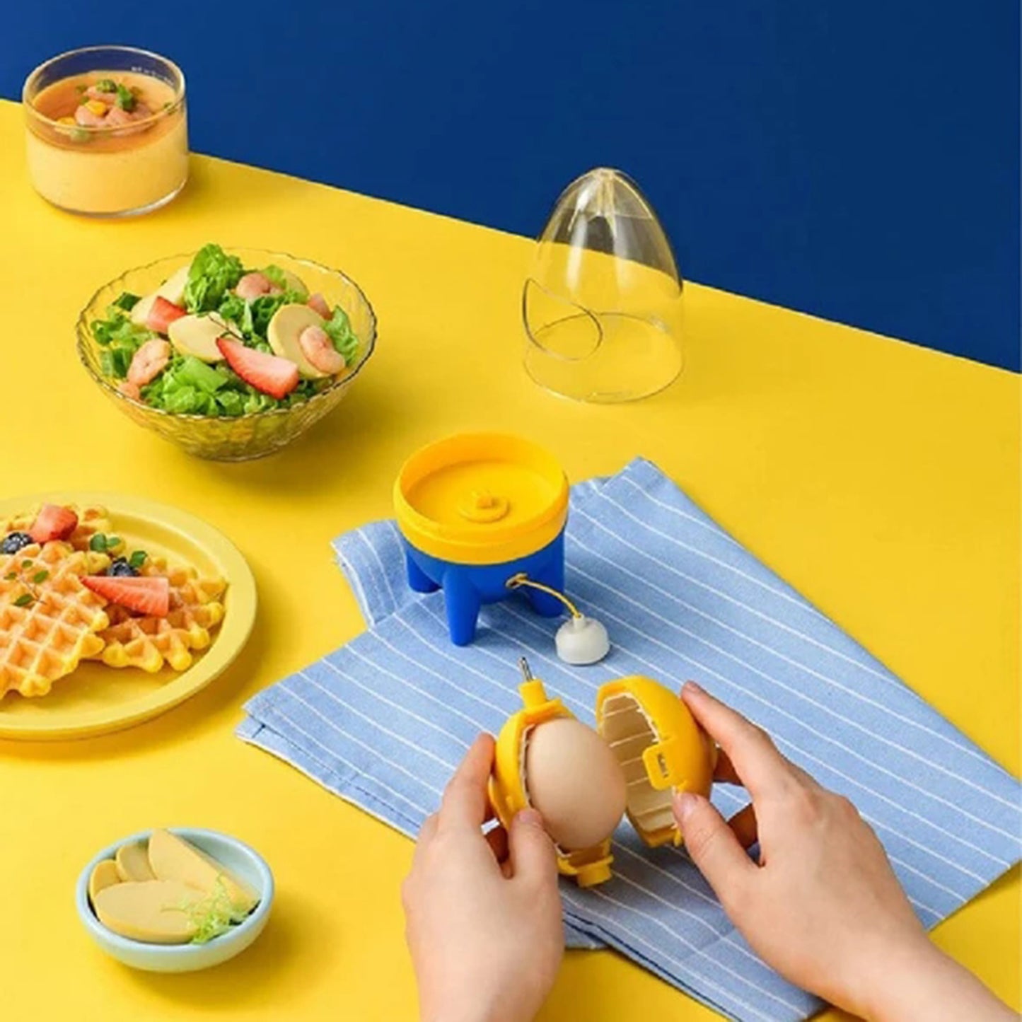 Golden Egg Tumbler Manual Household Egg Yolk And Egg White Mixing Whisk Kitchen DealSniper.net