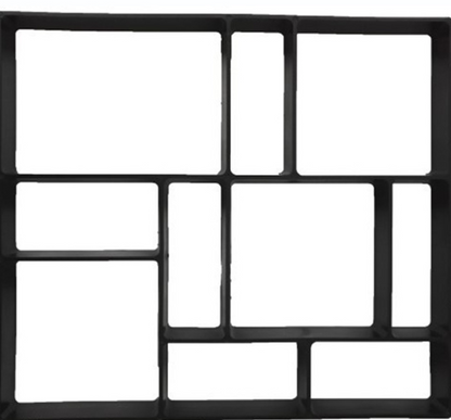Ultralight diy garden paving mould hexagonal fancy mould Garden dealsniper-net 45x40x4cm 1pc