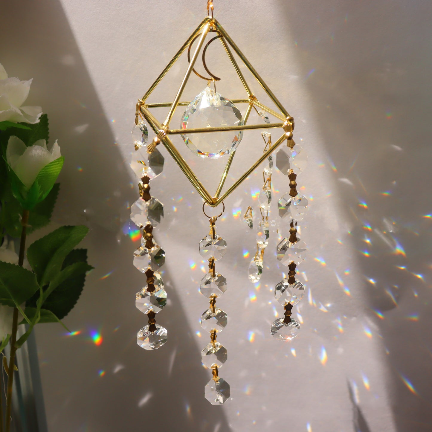 Sun Catcher Garden Lighting Jewelry Hanging Prism Pendant Garde Garden dealsniper-net Style13