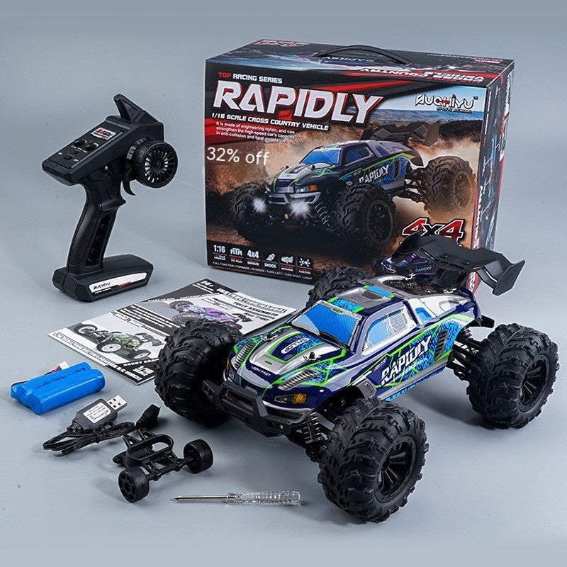 Remote Control Brushless High-speed Off-road Vehicle Model Kids dealsniper-net SCY16101 blue