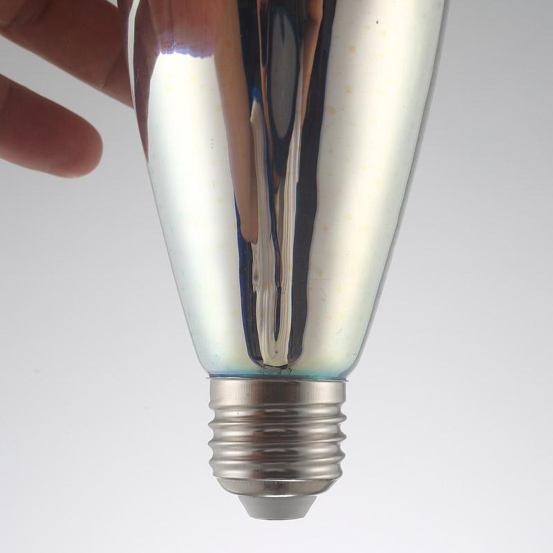 LED Light Bulb 3D Decoration Bulb Firework Lights Novelty Lamp Home Decor Gym From House