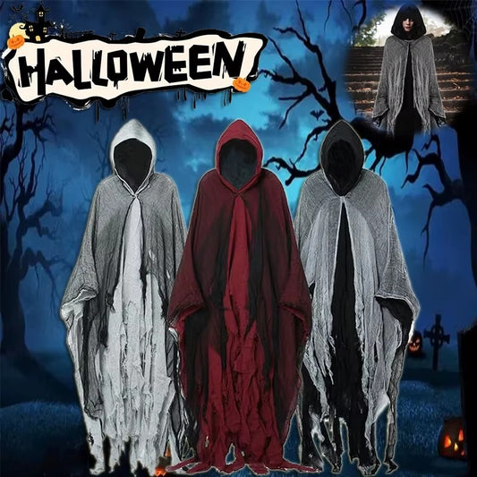 Unisex Halloween Ghost Dementors Cosplay Costume Gothic Horror Holidays null
