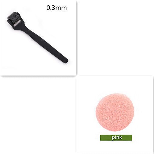 Matte 540 Microneedle Roller Feel Oil Rubber Oil Handle Matte Beauty DealSniper.net Set D 0.3mm